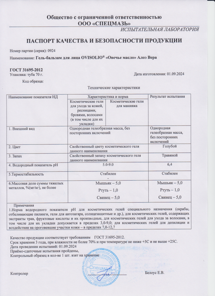 Паспорт №092024